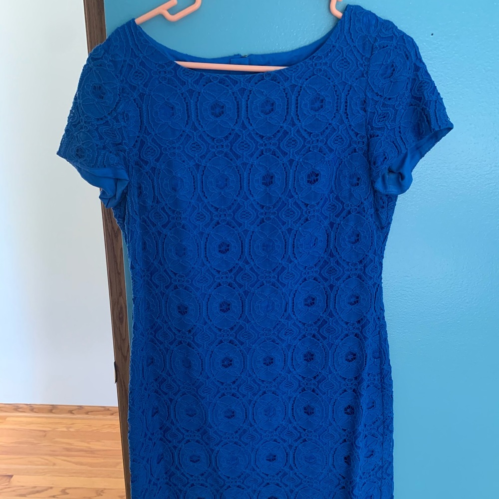 Blue Lace Dress